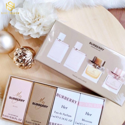 Set nước hoa nữ BURBERRY Travel Exclusive 4pcs