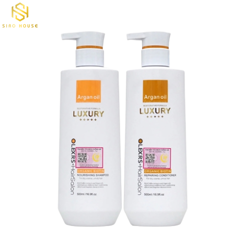 Bộ gội xả OLEXRS+Hair Salon Luxury Argan Oil (2 x 500mL)