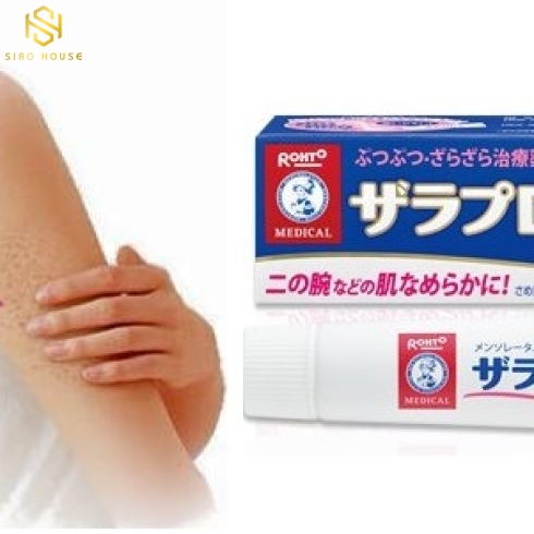 Kem trị viêm nang lông ROHTO Zaraporo 35g