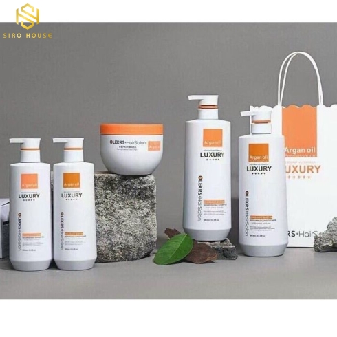 Bộ gội xả OLEXRS+Hair Salon Luxury Argan Oil (2 x 500mL)