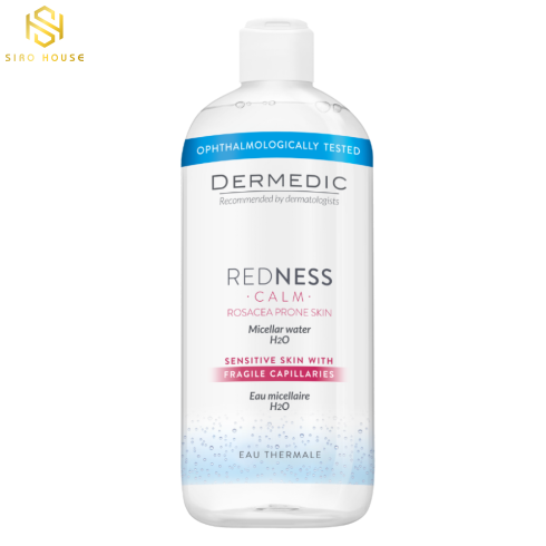 Nước tẩy trang DERMEDIC 500mL (Hồng - xanh)