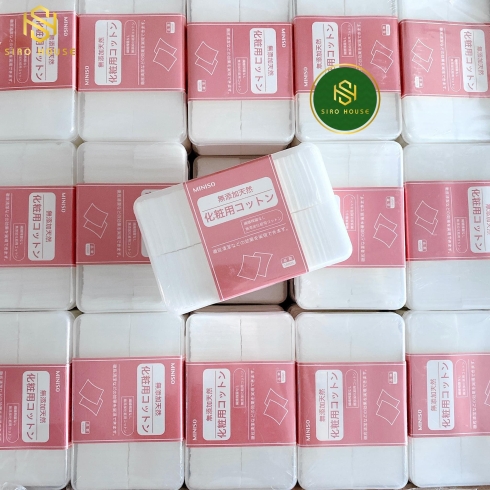 Bông Tẩy Trang MINISO (1000 MIẾNG)