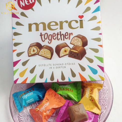 Socola MERCI TOGETHER 175gr Đức