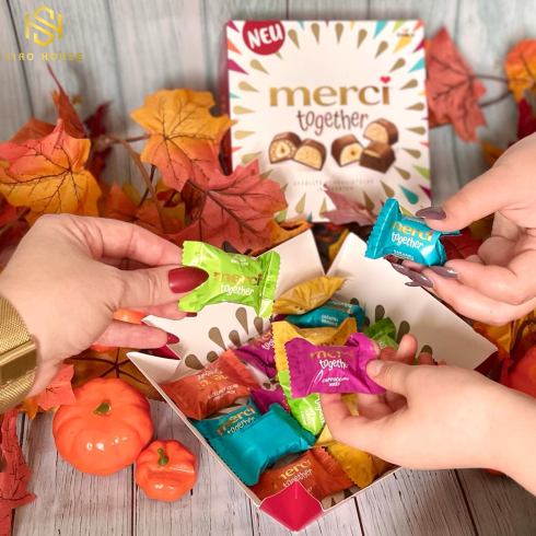 Socola MERCI TOGETHER 175gr Đức