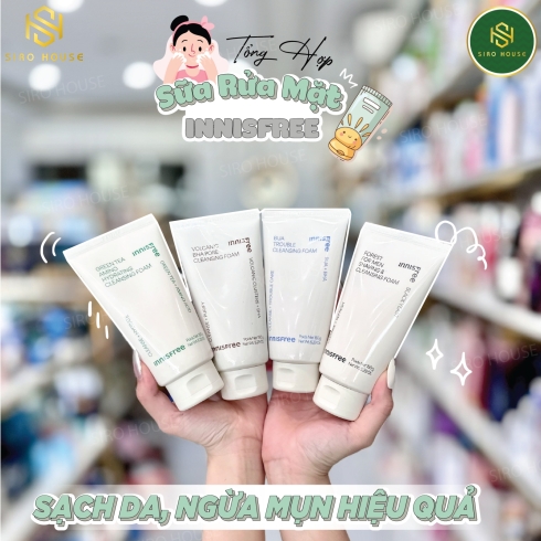 Sữa Rửa Mặt INNISFREE Green Tea Amino Hydrating Cleansing Foam (150g)