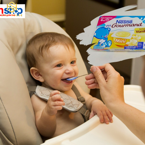 Váng sữa NESTLE Vanille 6+ 6x60g 