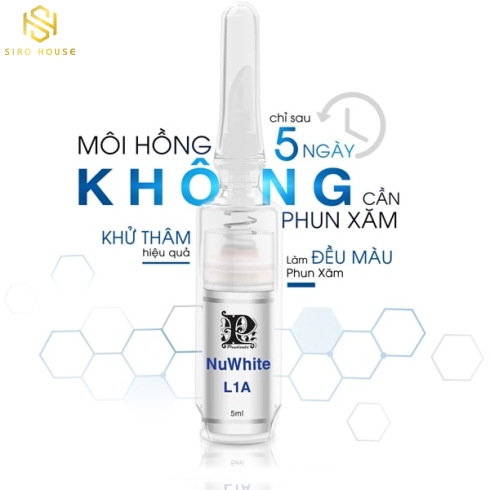 Kem làm hồng môi NUWHITE L1A Mibiti Prudente 5mL