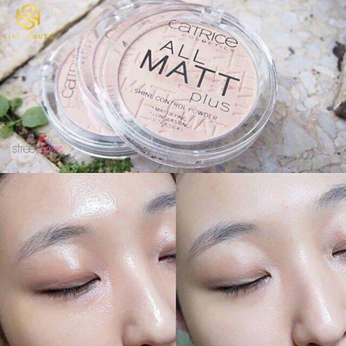 Phấn phủ CATRICE All Matt Plus Shine Control Powder