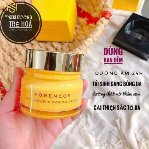 Kem dưỡng ẩm trắng da FORENCOS Wonderwerk Marula Cream