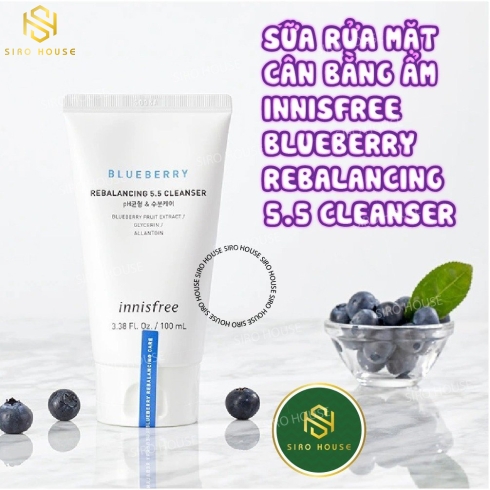 Sữa Rửa Mặt BLUEBERRY Rebalacing 5.5 20mL