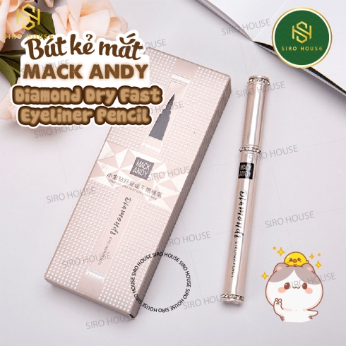 Bút kẻ mắt MACK ANDY Diamond Dry Fast Eyeliner Pencil