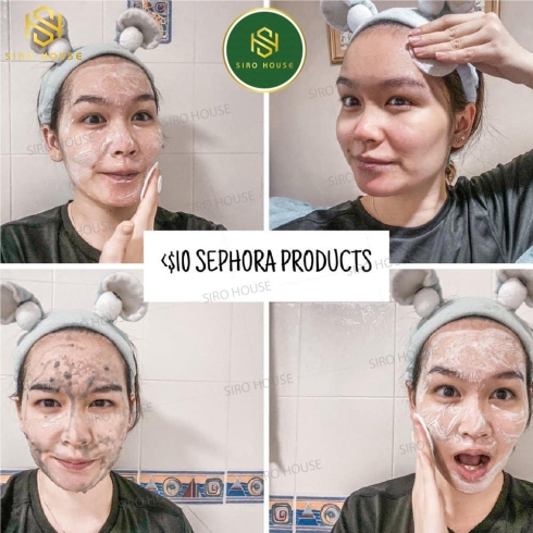 Miếng rửa mặt silicon SEPHORA Exfoliating Face Pad 