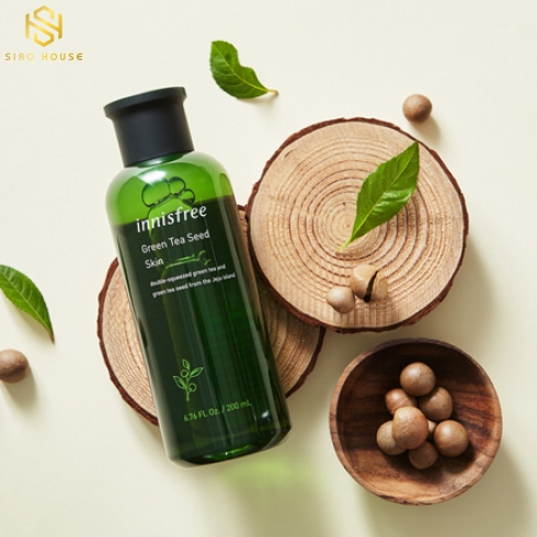 Nước hoa hồng Innisfree green tea seed skin