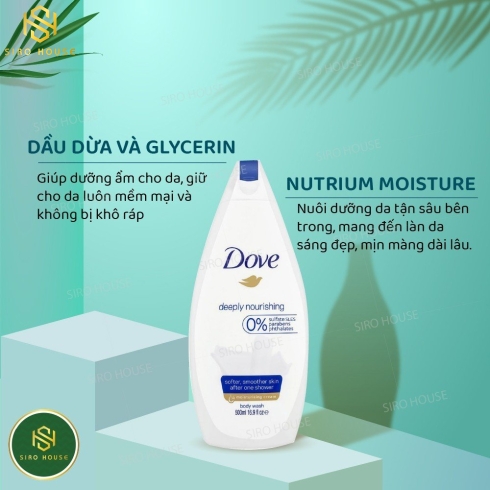Sữa tắm DOVE (750mL)