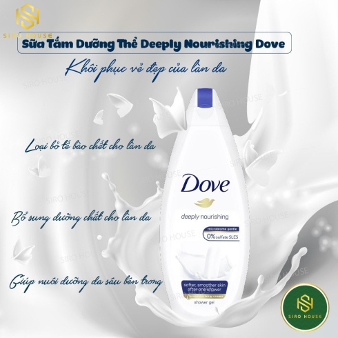 Sữa tắm DOVE (750mL)