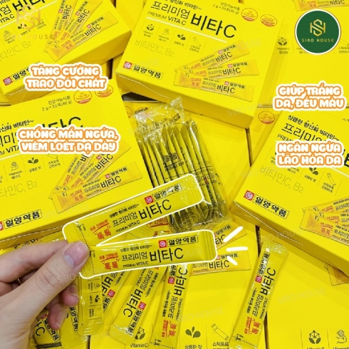 Bột Chanh Premium Vitac Vitamin C (200mg)