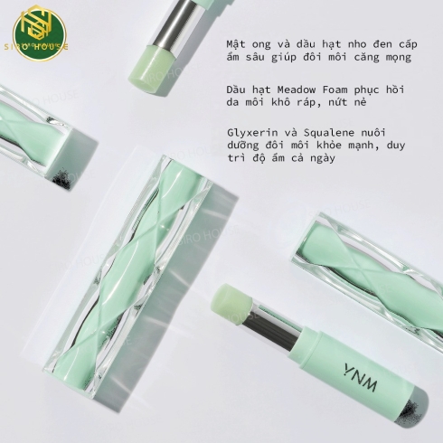Son dưỡng Y.N.M Fresh Green Lip Balm ( Phiên bản mới)