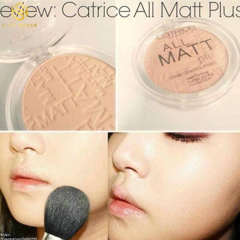 Phấn phủ CATRICE All Matt Plus Shine Control Powder