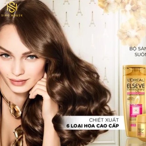 Dầu Gội LOREAL Paris Elseve Extraordinary Oil Ultra Nourishing 130mL