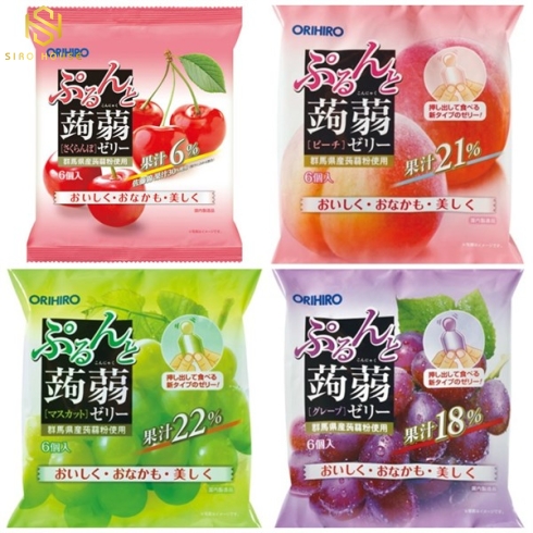 Thạch hoa quả Orihiro Nhật Bản