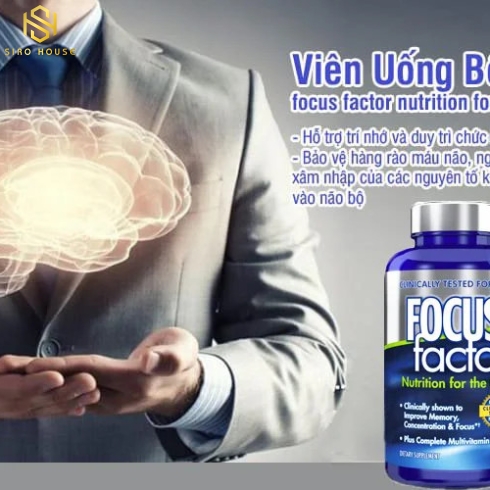 Thực phẩm chức năng Viên Uống Bổ Não focus factor nutrition for the brain 150 tablets Mỹ