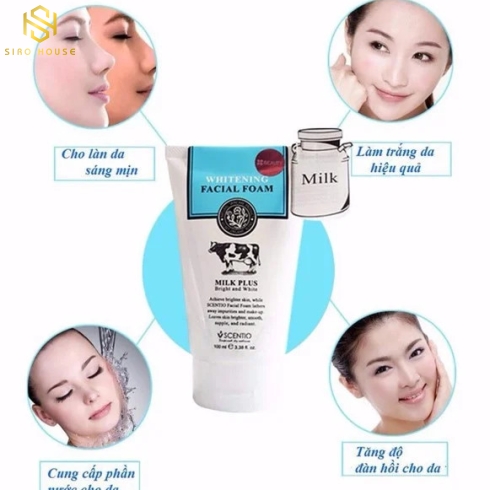 Sữa rửa mặt WHITENING MILK PLUS 