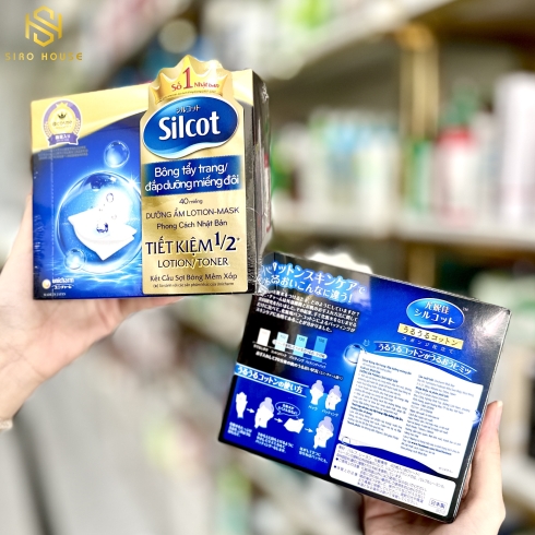 Bông Tẩy Trang SILCOT 40 Miếng