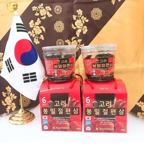 Sâm lát tẩm mật ong Nonghyup 200gr