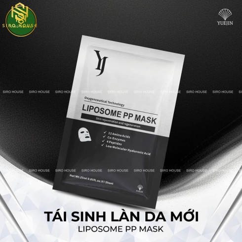 Mặt Nạ Phục Hồi, Cấp Ẩm Đa Tầng YỤEIN Liposome PP Mask 25ml 