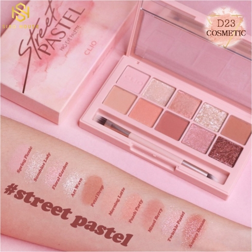 Phấn mắt CLIO Pro Eye Palette 06 Street Pastel