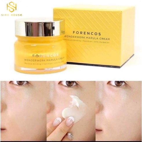 Kem dưỡng ẩm trắng da FORENCOS Wonderwerk Marula Cream