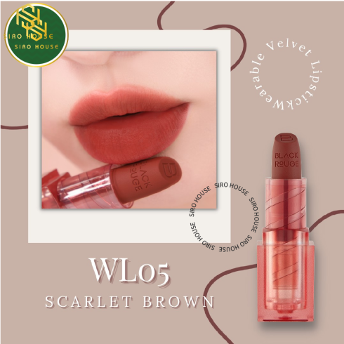 Son Black Rouge Wearable Velvet Lipstick