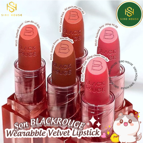Son Black Rouge Wearable Velvet Lipstick