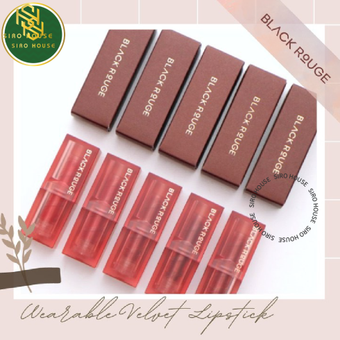 Son Black Rouge Wearable Velvet Lipstick