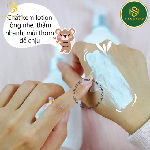 Kem dưỡng ẩm trắng da body LOUV CELL Crystal Whitening Body Lotion 120ml Hàn Quốc
