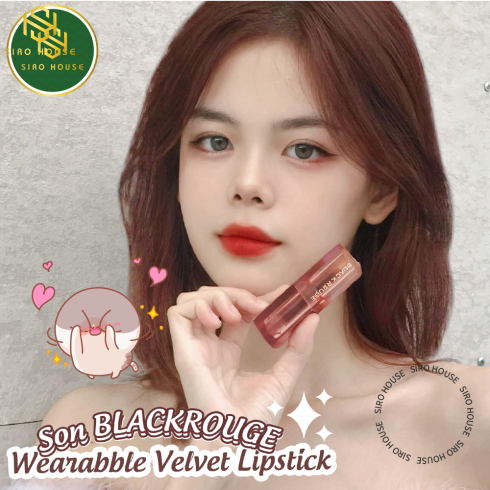 Son Black Rouge Wearable Velvet Lipstick