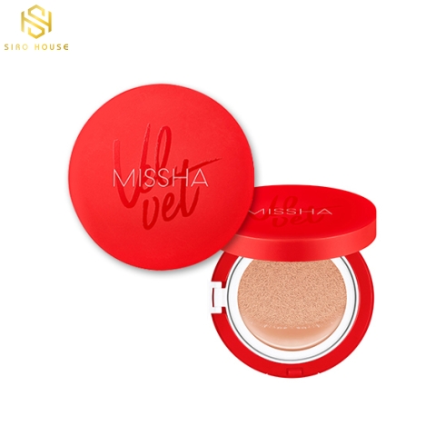 Phấn nước Missha Velvet Finish cushion (đỏ)