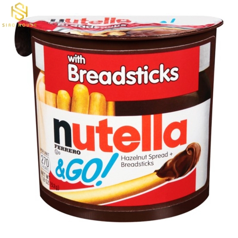 BÁNH HẠT DẺ CHẤM SOCOLA NUTELLA- MỸ