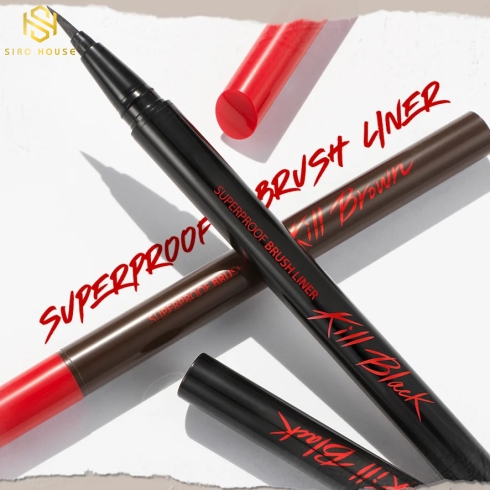 BÚT DẠ KẺ MẮT CLIO WATERPROOF PEN LINER NẮP ĐỎ