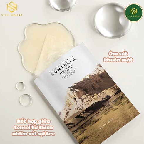 Mặt nạ giấy SKIN1004 Madagascar Centella Watergel Sheet Ampoule Mask (25ml)