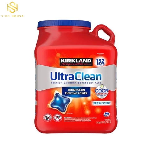 Viên giặt KIRKLAND Ultra Clean 152 viên