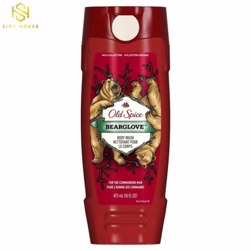 Sữa tắm nam OLD SPICE Bearlove Body Wash 473mL	