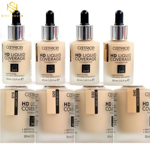 Kem nền Catrice HD Liquid Coverage 