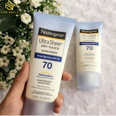 Kem chống nắng Neutrogena Ultra Sheer Dry Touch SPF 70