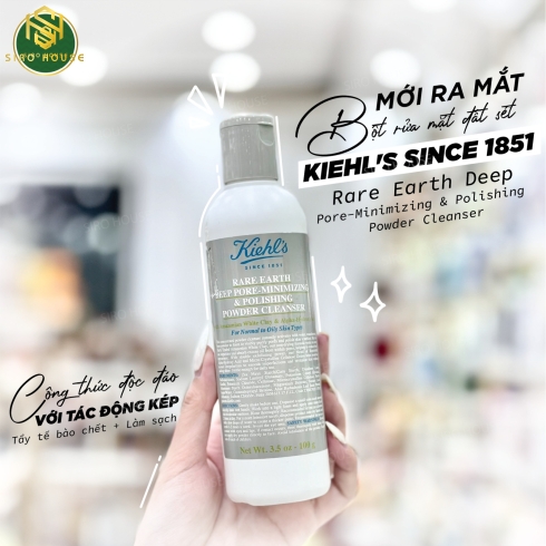 Bột rửa mặt đất sét KIEHL