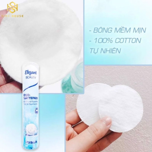 Bông tẩy trang ELEGANT Beauty 140miếng