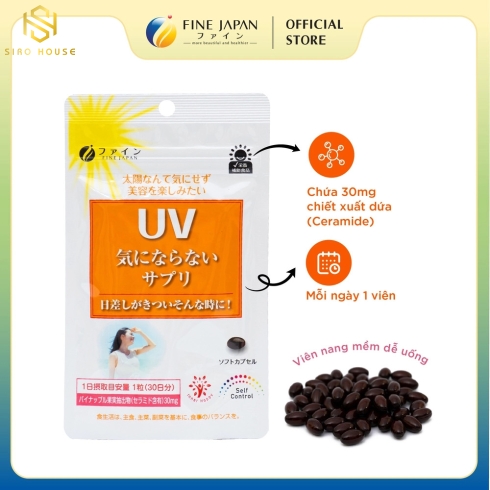 Viên Uống Chống Nắng UV Fine Japan