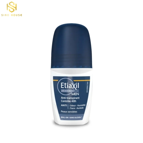 Lăn Khử Mùi ETIAXIL Deodorant Men Anti-Transpirant Controle 48h