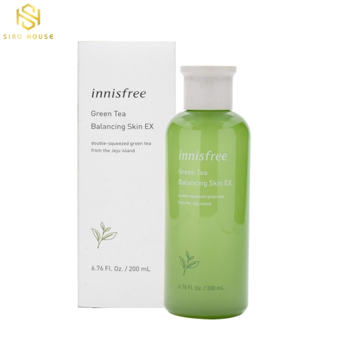 Nước hoa hồng trà xanh Innisfree Green Tea Balancing Skin