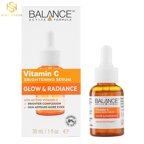 Tinh chất sáng da, mờ thâm BALANCE Active Formula Vitamin C Brightening Serum 30mL 